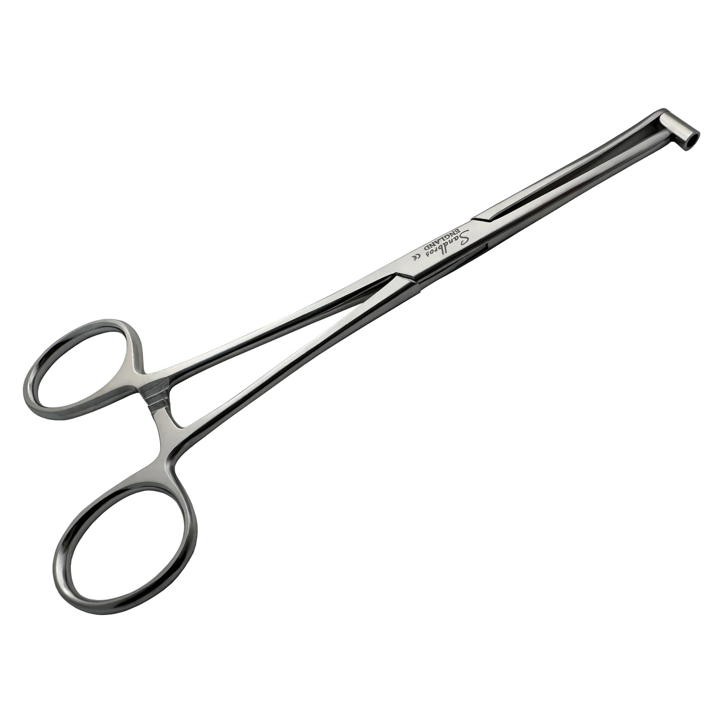 Professional Locking Septum Forceps with Angled Cut-Single Tube Ends Sandbros WHF