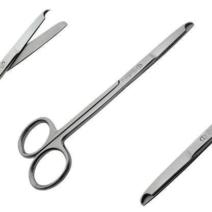 Suture Stitch Scissors 4.5" with Crescent Delicate Hook- Perfect for Suture Removal