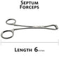 Sandbros Ear/Nose/Lips/Tongue Forceps Clamp Plier Body Piercing Kit Septum Forceps