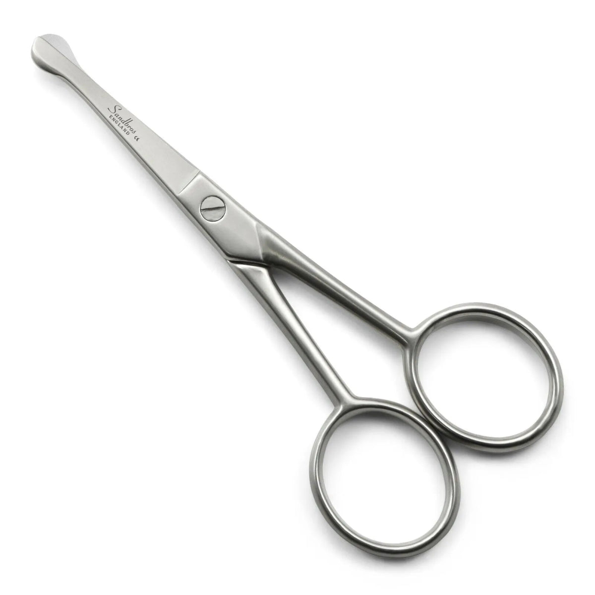 Blunt tip scissors for nose and ear hair trimming