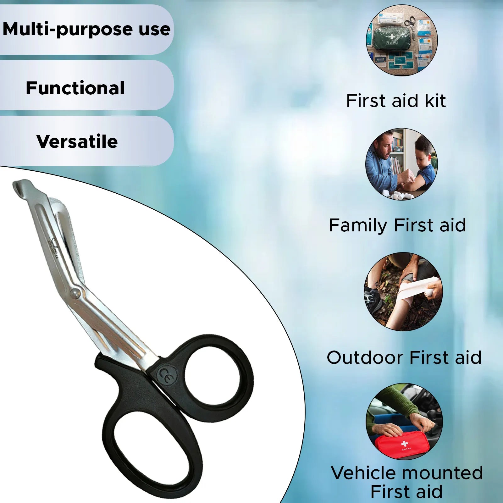 trauma shears for first aid