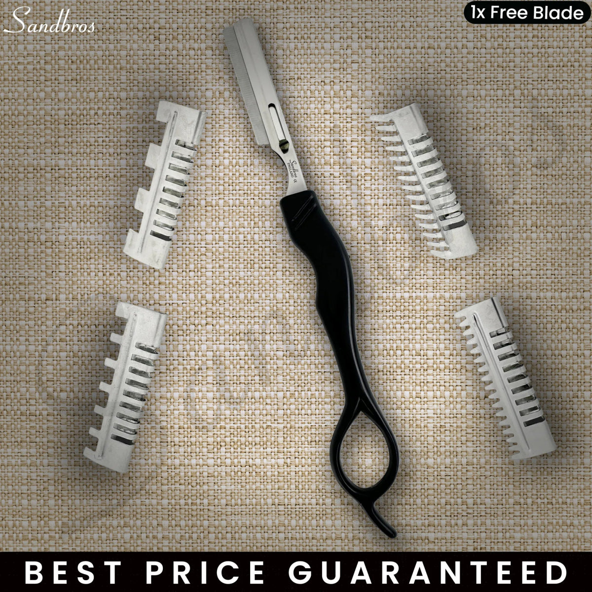 Hairdressing THINNING Razor Hair Cutting Styling Tool - Sandbros