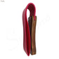 Horse Whip Crop PU Leather - Wooden Handle, 18.5 cm for Horse Riding - Sandbros