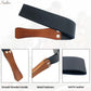 Horse Whip Crop PU Leather - Wooden Handle, 18.5 cm for Horse Riding - Sandbros