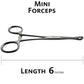 Mini Pennington Forceps Clamps for Body Piercing and medical use - Sandbros