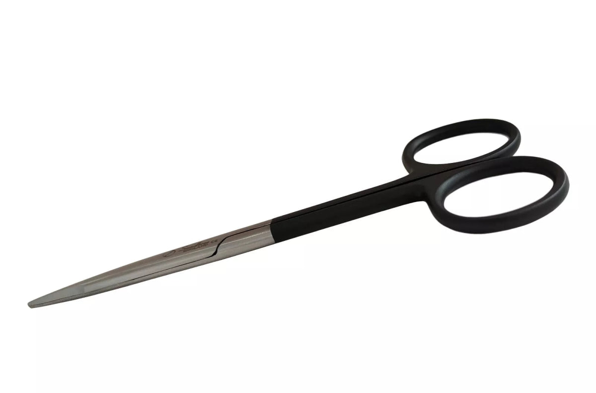 Mini/Fine Embroidery Scissors Sewing Crafts Small Very Sharp Point Black Handle - Sandbros