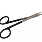 Mini/Fine Embroidery Scissors Sewing Crafts Small Very Sharp Point Black Handle - Sandbros