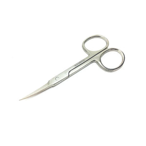 small curved blade cuticle and nail scissors