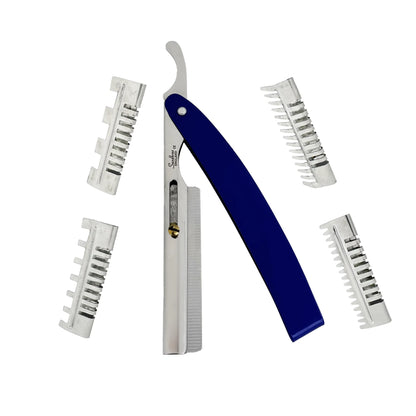 Professional Hair Shaving Razor + 4 Style Combs (Free)