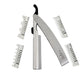 Professional Hair Shaving Razor + 4 Style Combs (Free)